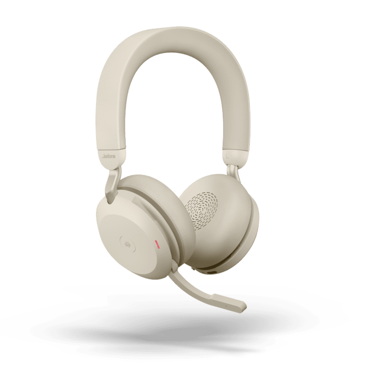 Jabra Evolve2 75 Link380c MS Stereo Beige | HeadsetsIndia | Lautsprecher
